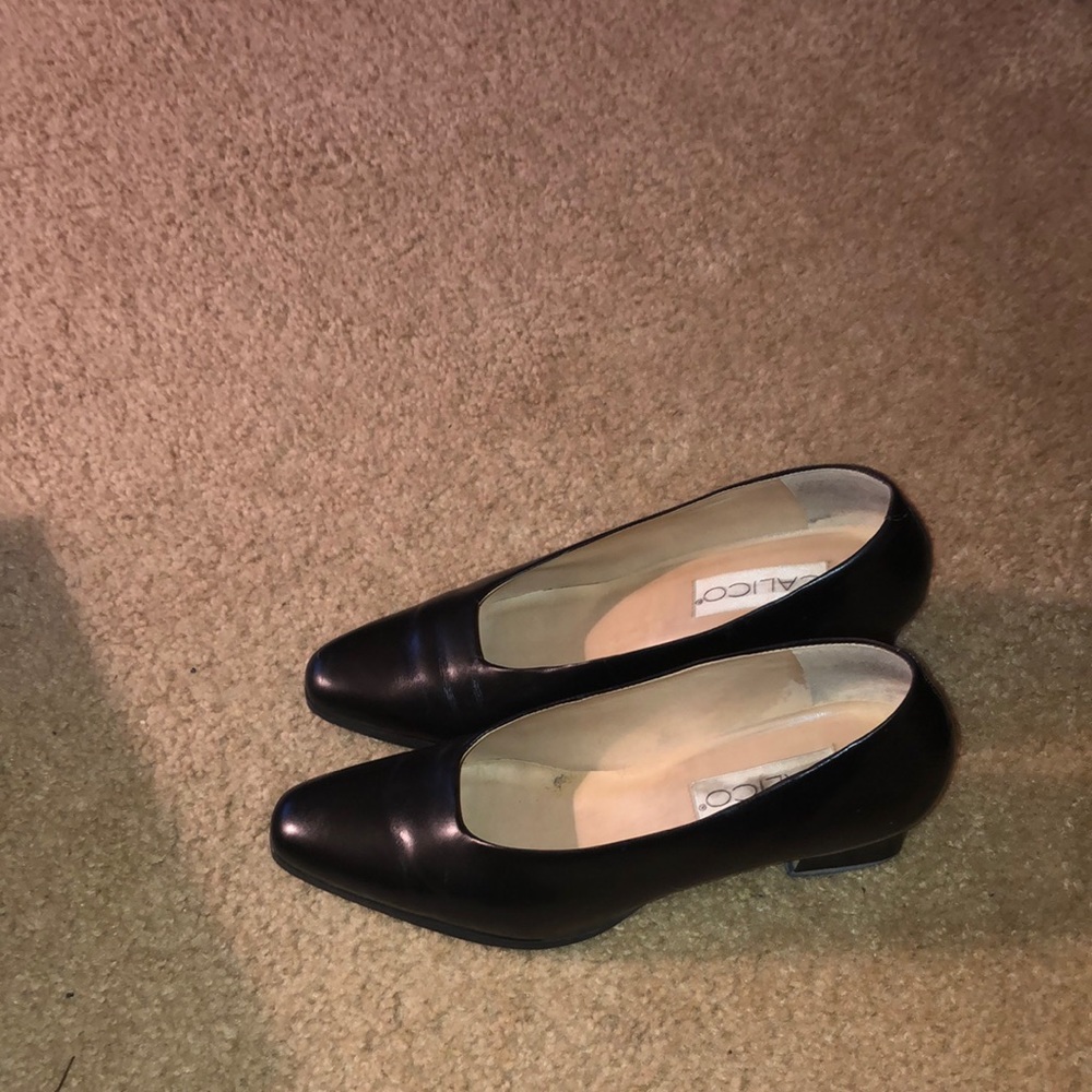 Black Kitty Heels